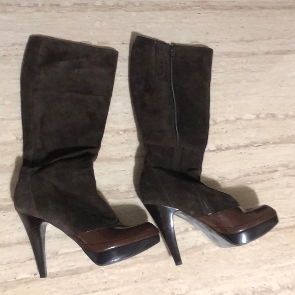 Nine West | 5 inch Heel Boots | Leather | like new - Picture 4 of 11